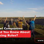 Group travel companies arranginggroup tour, group of travelers hiking together while enjoying a scenic outdoor landscape