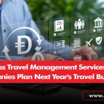 Business travel management services for planning and budgeting corporate travel expenses.